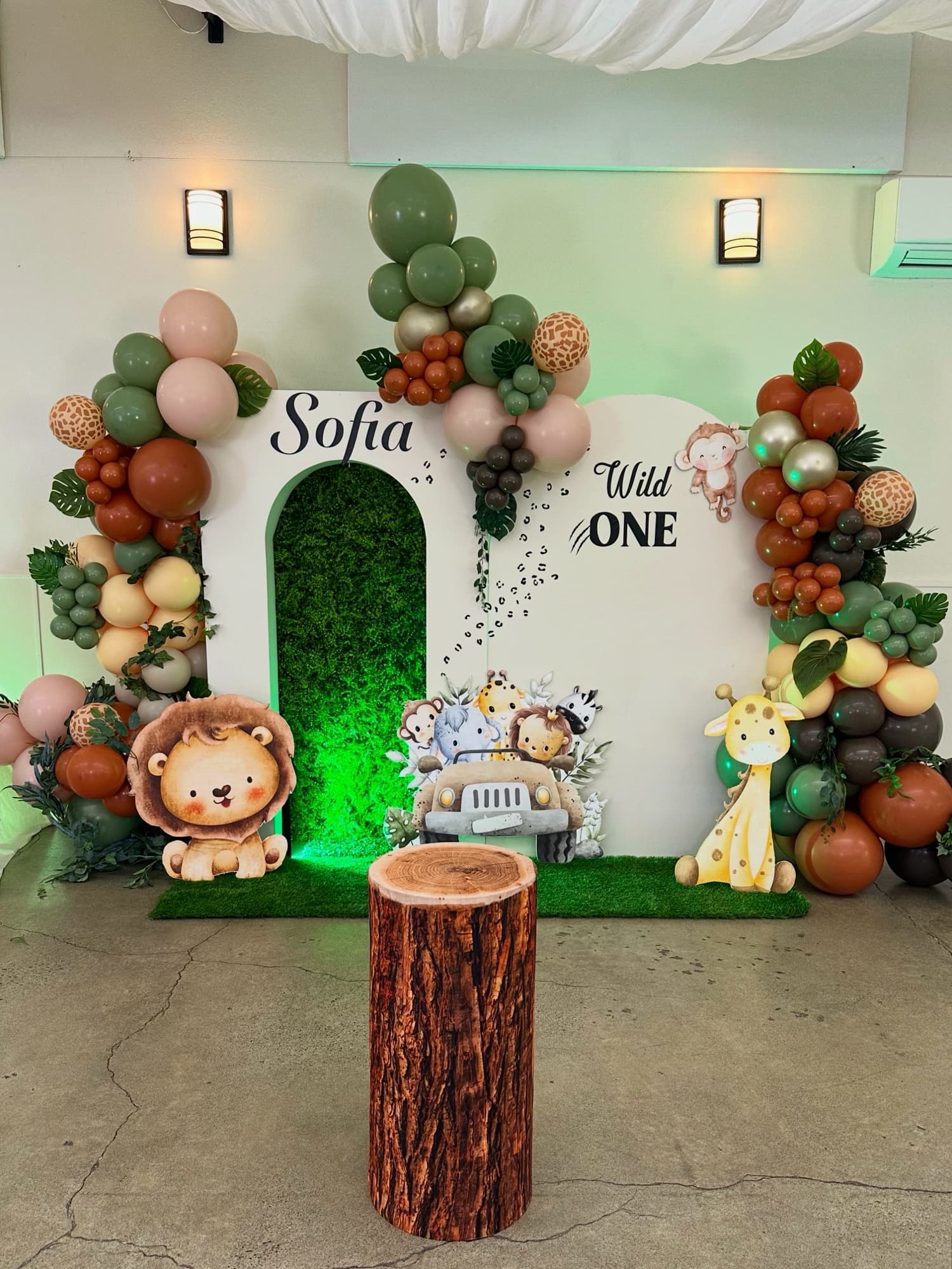 A statement celebration installation by Events by Juna.